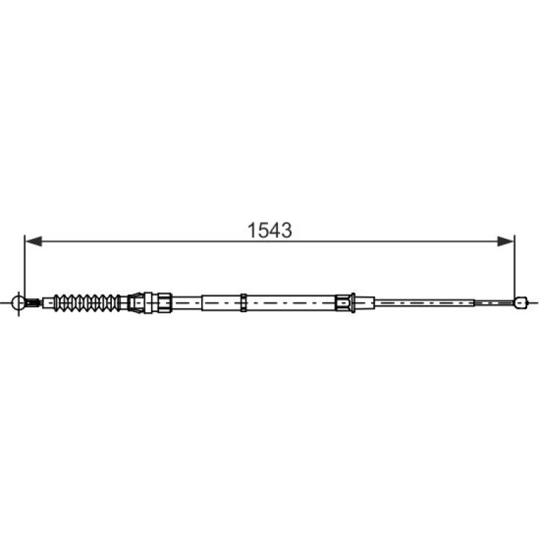 Handbremsseil 1987482735 Handbremsseil 1987482735