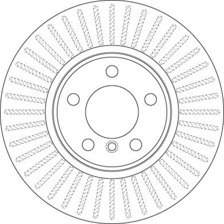 11 481 073 Bremsscheibe VA DF8050 11 481 073 Bremsscheibe VA DF8050