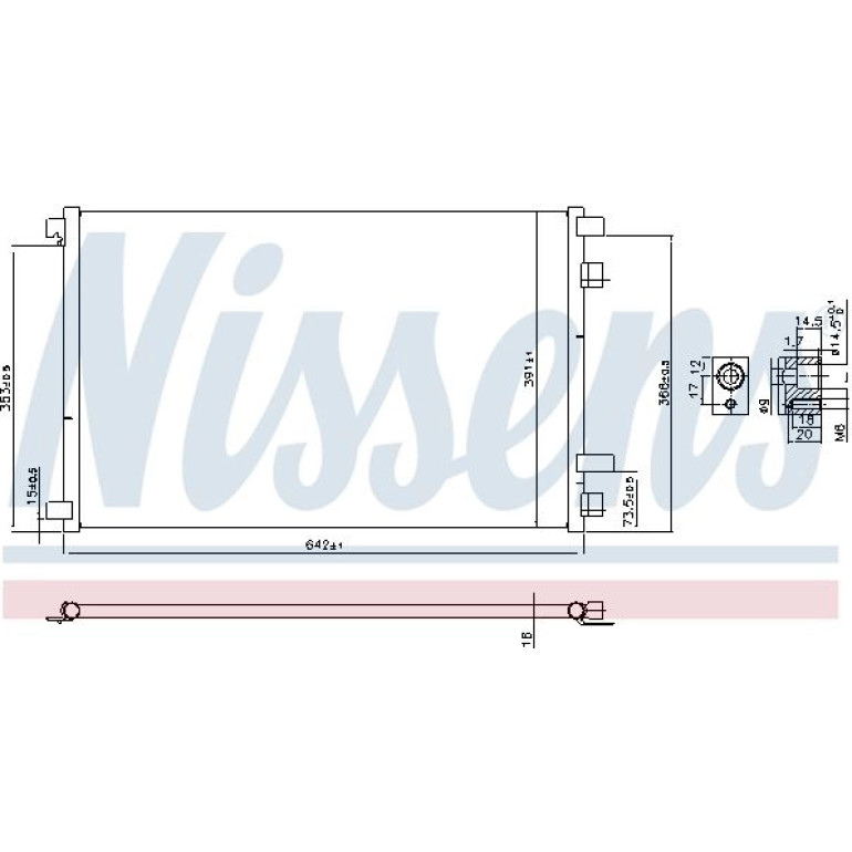 Kondensator PKW 94626 Kondensator PKW 94626