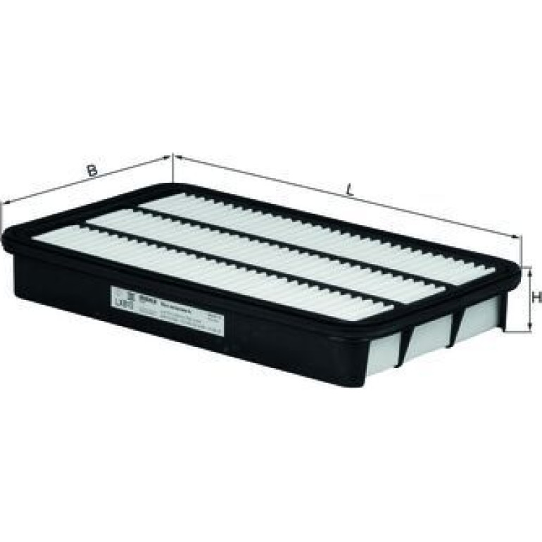 MAHLE Luftfilter LX 810 MAHLE Luftfilter LX 810