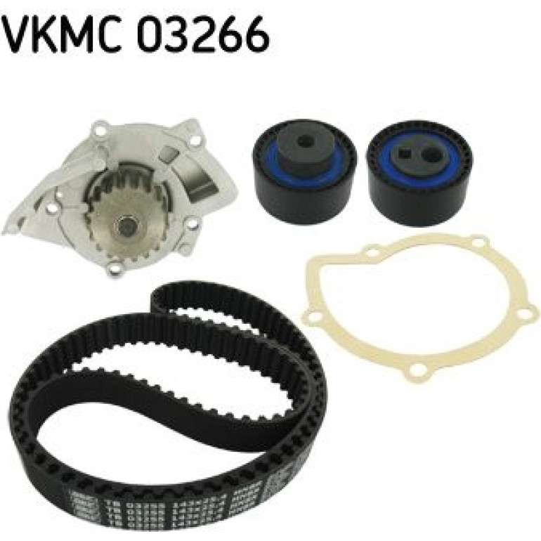 SKF Wasserpumpe + Zahnriemensatz VKMC 03266 SKF Wasserpumpe + Zahnriemensatz VKMC 03266