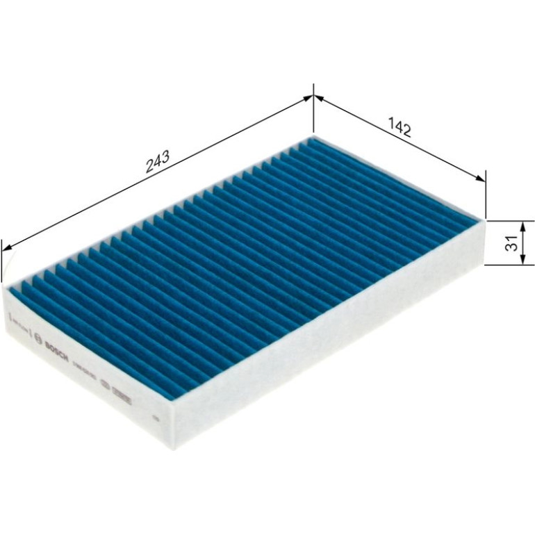 Innenraumfilter+ 0 986 628 583 Innenraumfilter+ 0 986 628 583