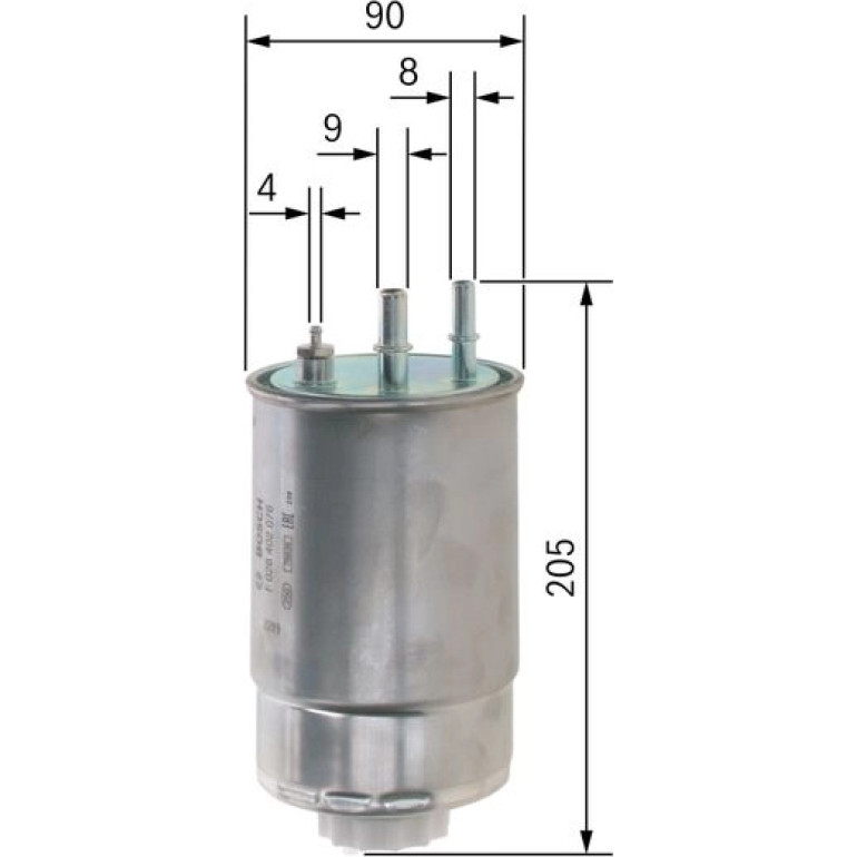 Kraftstofffilter F 026 402 076 Kraftstofffilter F 026 402 076