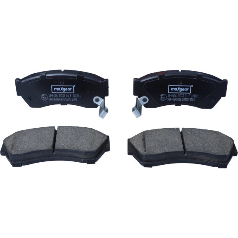 Maxgear 19-0476 Bremsbelagsatz Suzuki P. Swift 89-97 Maxgear 19-0476 Bremsbelagsatz Suzuki P. Swift 89-97