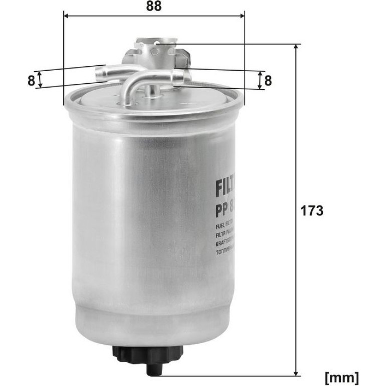 FILTRON Kraftstofffilter PP 839 FILTRON Kraftstofffilter PP 839