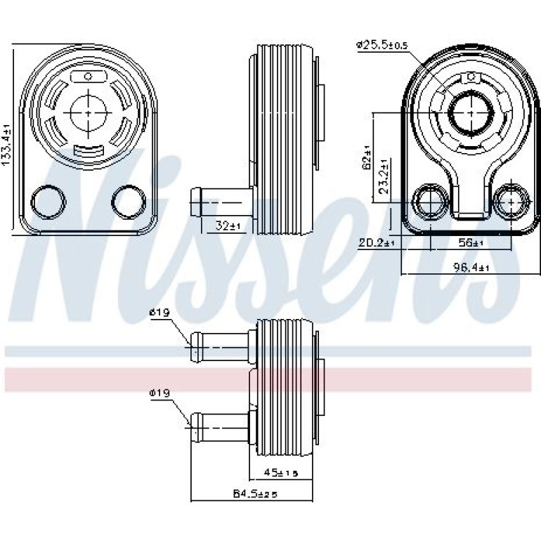 Ölkühler PKW 90971