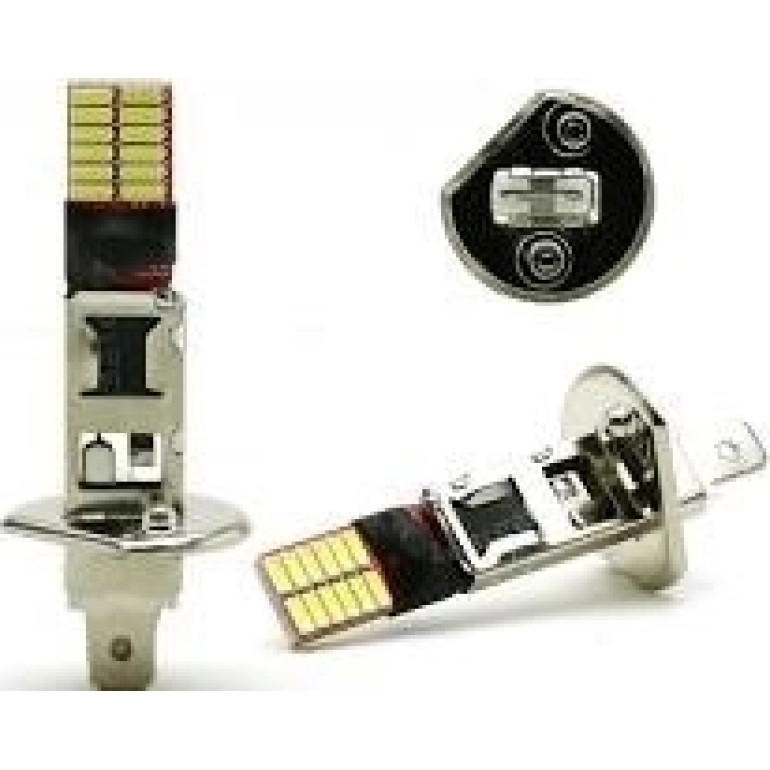 LED Nebelscheinwerfer Birne Lampe H1 24x 4014 SMD Weiß LED Nebelscheinwerfer Birne Lampe H1 24x 4014 SMD Weiß