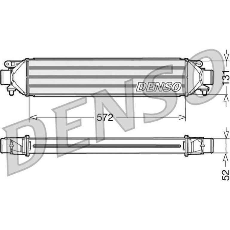DENSO Druckluftkühler DIT09107 DENSO Druckluftkühler DIT09107