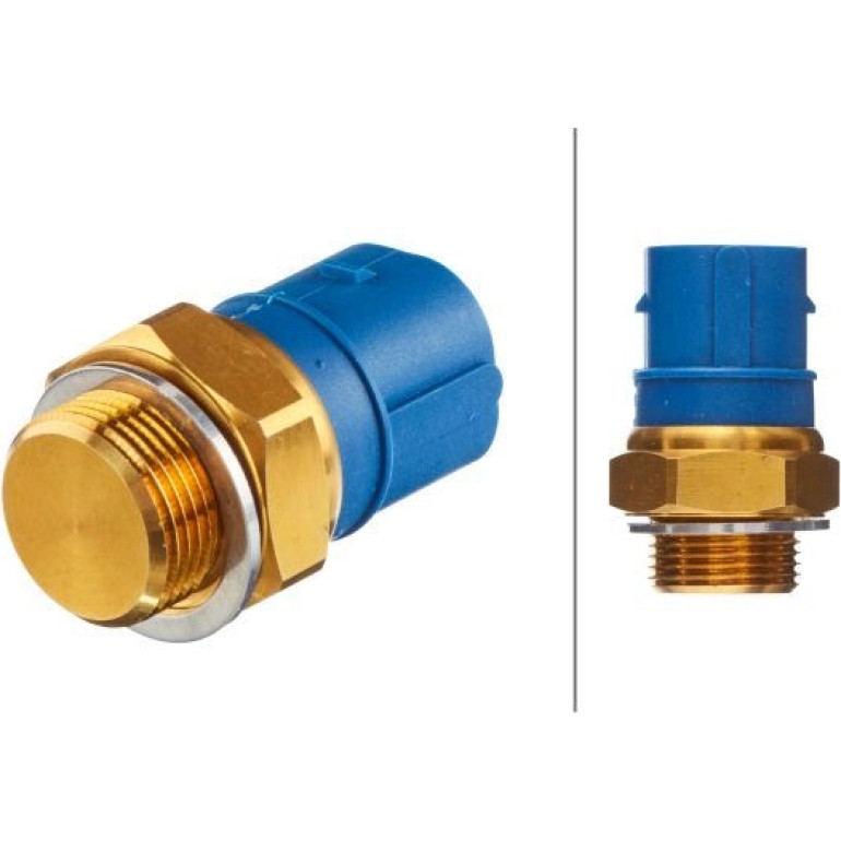 HELLA Temperaturschalter, Kühlerlüfter 6ZT 007 837-061 HELLA Temperaturschalter, Kühlerlüfter 6ZT 007 837-061