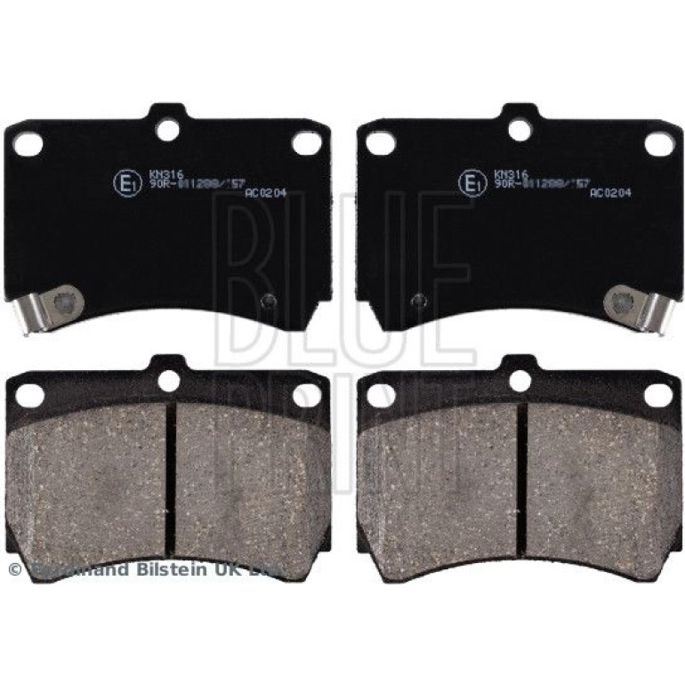 Bremsbelagsatz Mazda P. 121/323/Demio 1.3-1.616V/1.7 D 86-03 ADM54249 Bremsbelagsatz Mazda P. 121/323/Demio 1.3-1.616V/1.7 D 86-03 ADM54249