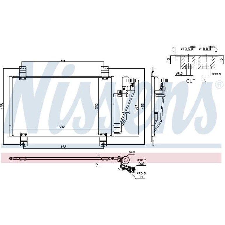Kondensator PKW 940725 Kondensator PKW 940725
