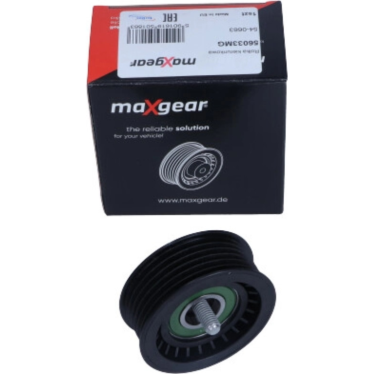 Maxgear Umlenk- / Führungsrolle, Keilrippenriemen 54-0663 Maxgear Umlenk- / Führungsrolle, Keilrippenriemen 54-0663