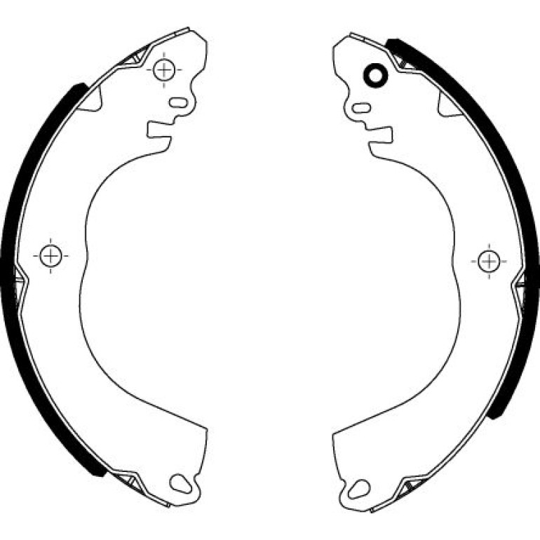 Bremsbackensatz 91082000 Bremsbackensatz 91082000