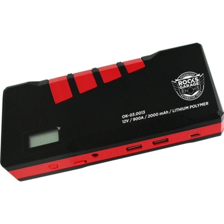 ROOKS Mini-Booster King Size, 12V, 900A – Mobiler Starthelfer ROOKS Mini-Booster King Size, 12V, 900A – Mobiler Starthelfer