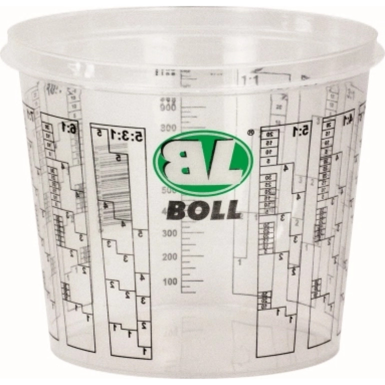 Boll Plastikbehälter mit Skala 1300ml 0070233 Boll Plastikbehälter mit Skala 1300ml 0070233