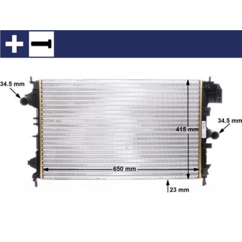 Kühler, Motorkühlung CR 8 000S Kühler, Motorkühlung CR 8 000S