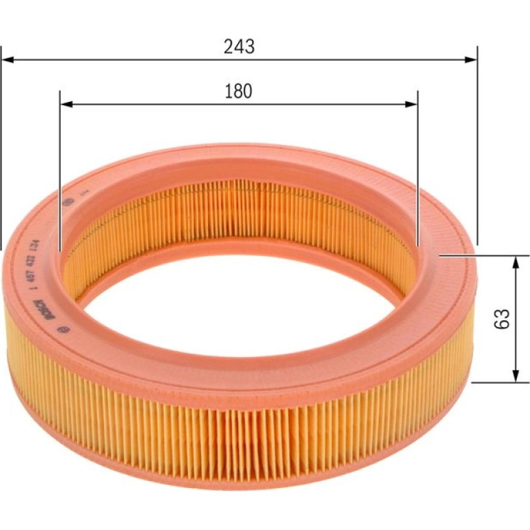 Luftfilter 1457432134 Luftfilter 1457432134