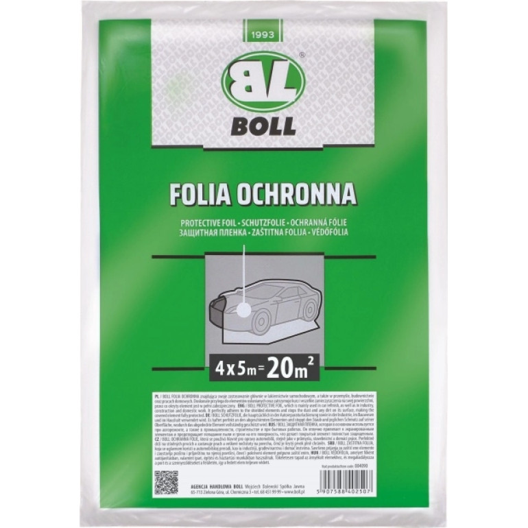 Boll Schutzfolie Abdeckfolie 4m x 5m 004090 Boll Schutzfolie Abdeckfolie 4m x 5m 004090