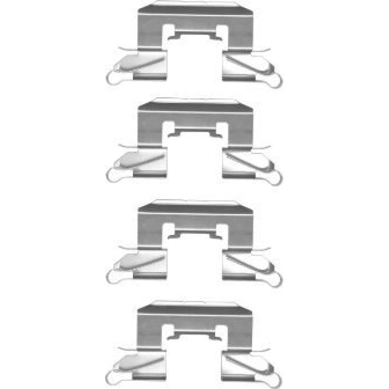 Zubehörsatz, Scheibenbremsbelag 82512900 Zubehörsatz, Scheibenbremsbelag 82512900