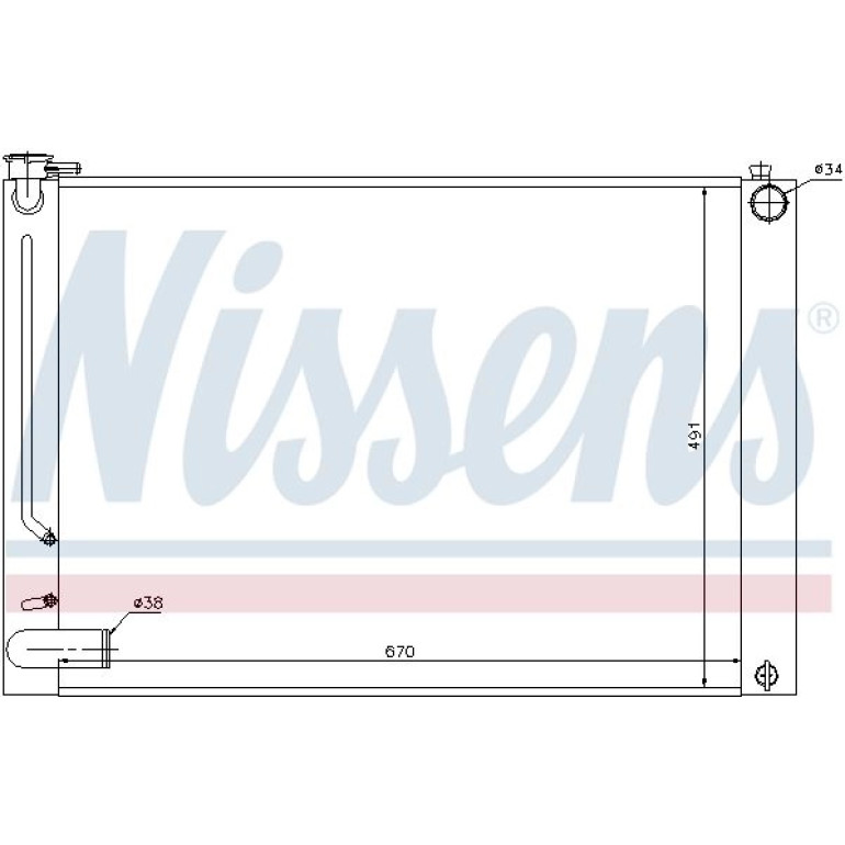 Wasserkühler PKW 64660 Wasserkühler PKW 64660