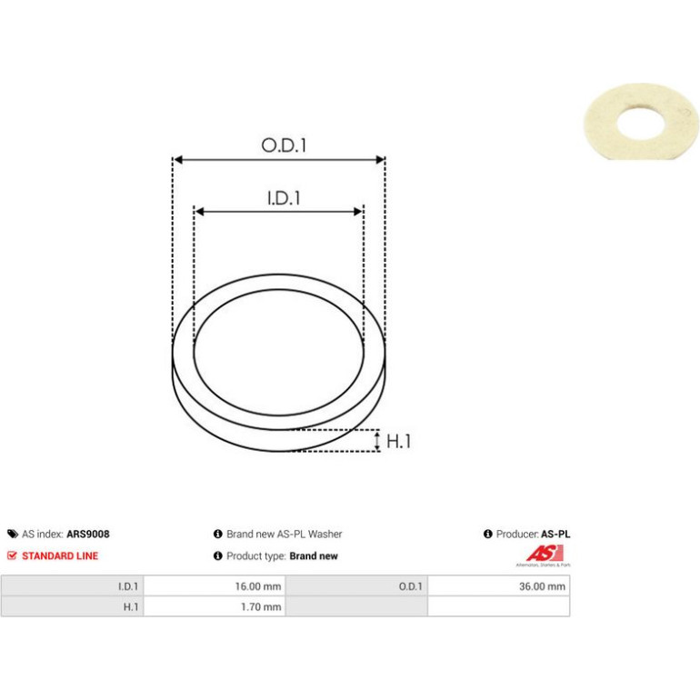 AS-PL Reparatursatz ARS9008 AS-PL Reparatursatz ARS9008