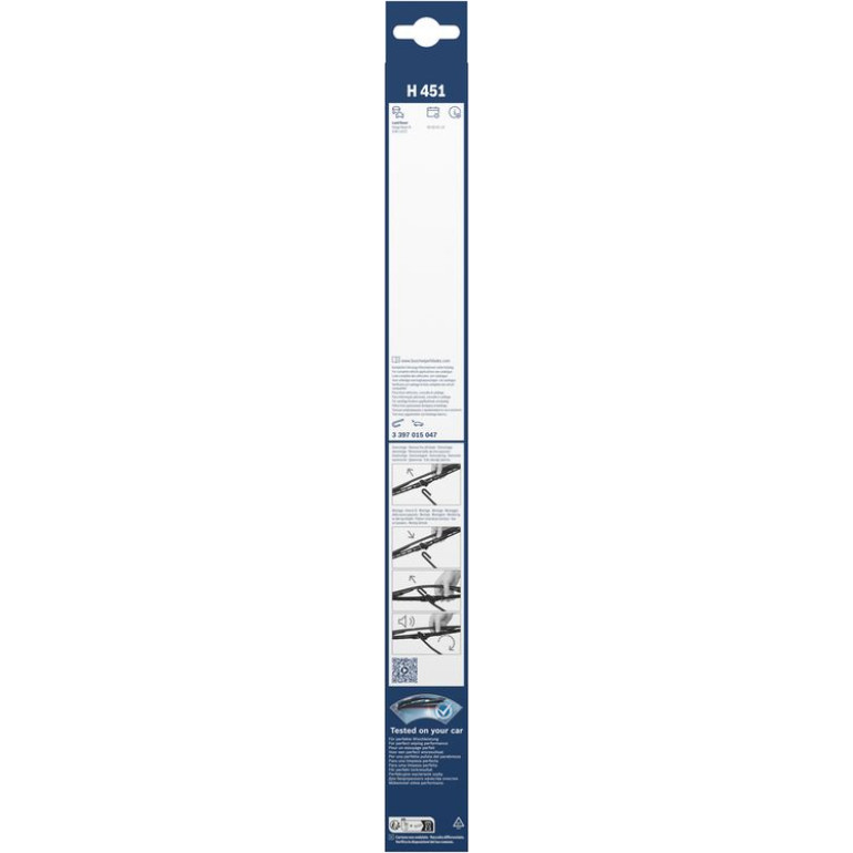Bosch Heckscheibenwischer H451 3397015047 Bosch Heckscheibenwischer H451 3397015047