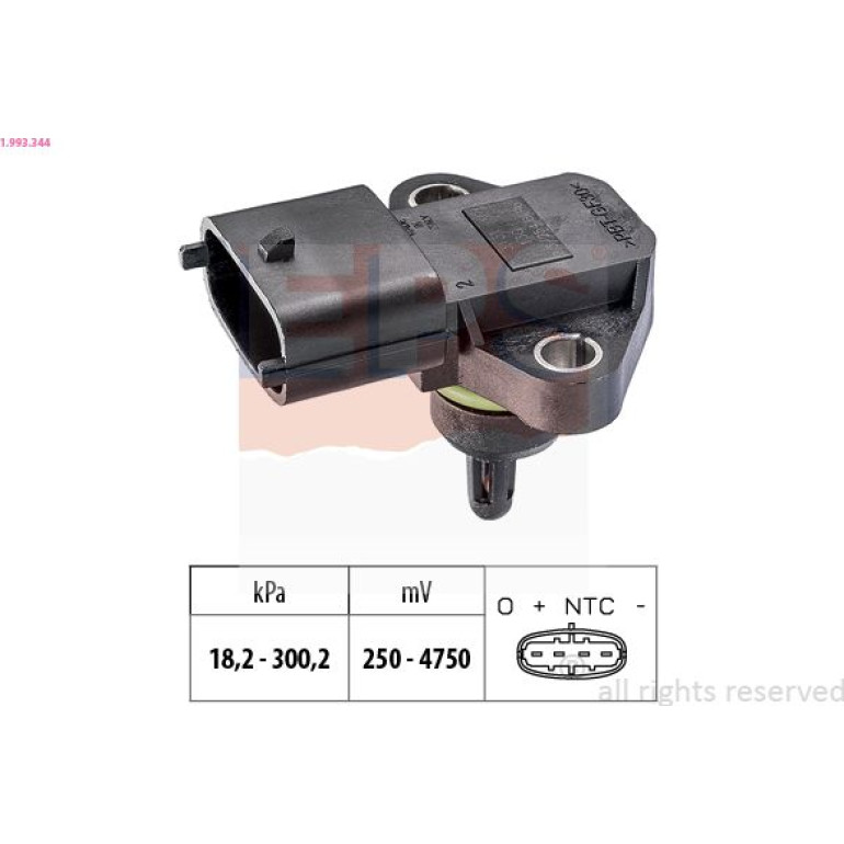 Sensor, Saugrohrdruck 1.993.344 Sensor, Saugrohrdruck 1.993.344