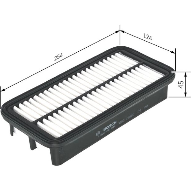 Luftfilter F 026 400 016 Luftfilter F 026 400 016