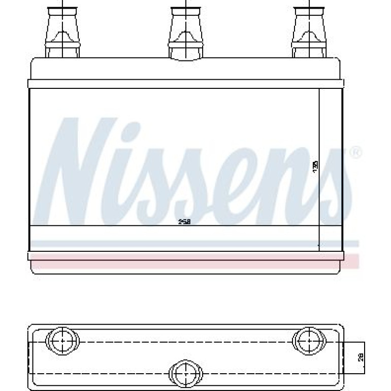 Heizkühler PKW 70522 Heizkühler PKW 70522