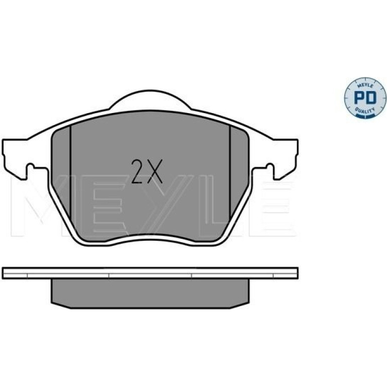 Bremsbelagsatz Vw P. A4/Passat 1.6-2.8 95-01 025 216 2419/PD Bremsbelagsatz Vw P. A4/Passat 1.6-2.8 95-01 025 216 2419/PD