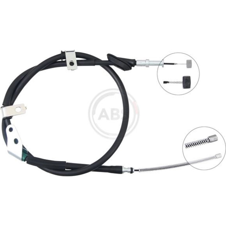 A.B.S. Handbremsseil Seilzug Festellbremse K17581 A.B.S. Handbremsseil Seilzug Festellbremse K17581