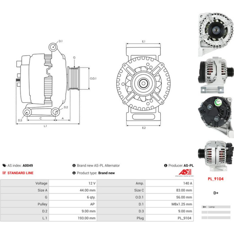 Generator A0049 Generator A0049