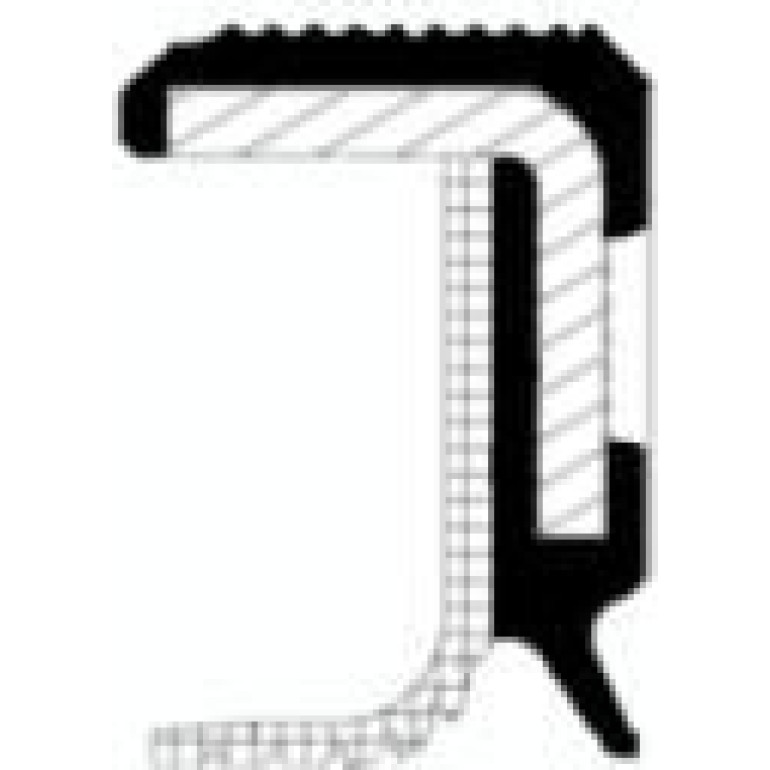 Wellendichtring Peugeot 1.4 Power. 40X55X6,4 20029116B