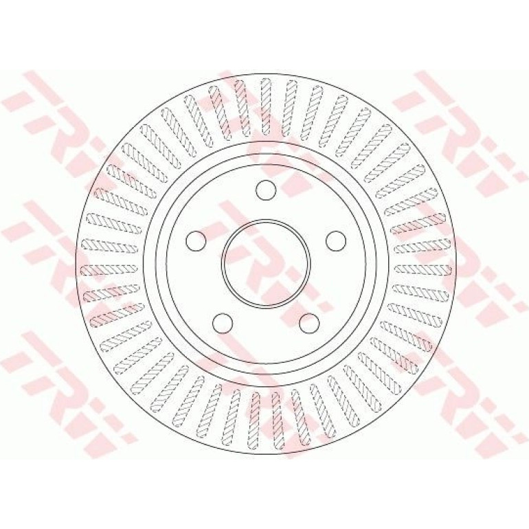 Bremsscheibe Jeep P. Grand Cherokee 05-/Commander DF6251 Bremsscheibe Jeep P. Grand Cherokee 05-/Commander DF6251