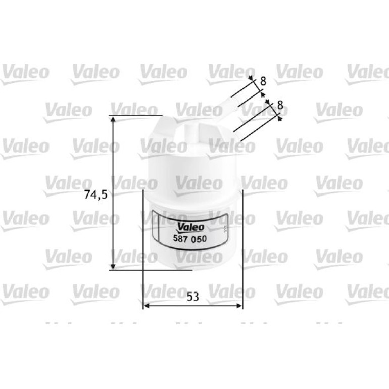 VALEO Kraftstofffilter 587050 VALEO Kraftstofffilter 587050