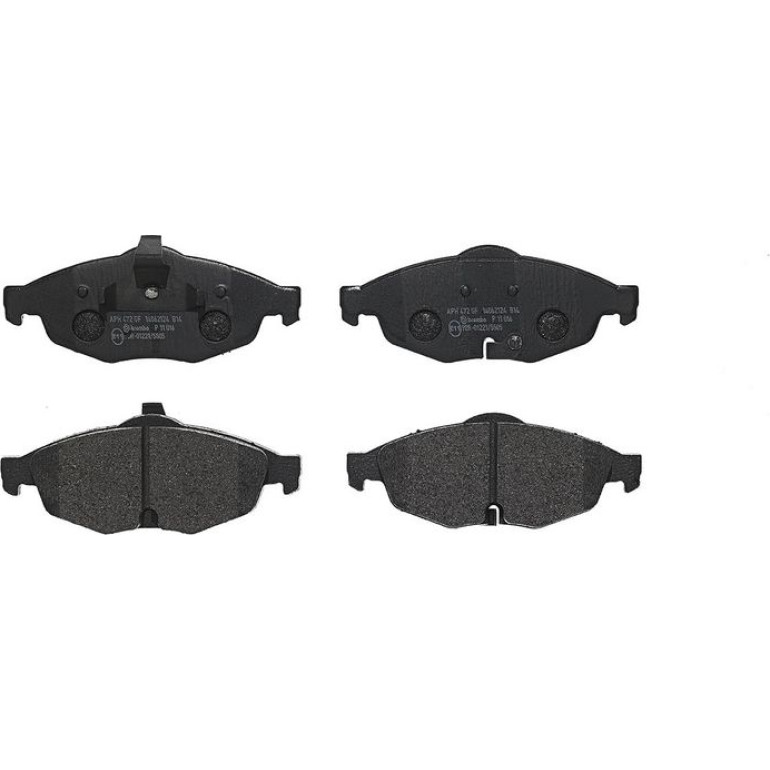 BREMBO Bremsklötze VA P 11 016 BREMBO Bremsklötze VA P 11 016