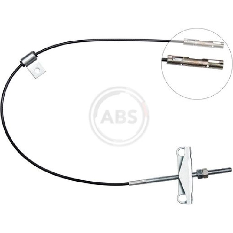 A.B.S. Handbremsseil Seilzug Festellbremse K17254 A.B.S. Handbremsseil Seilzug Festellbremse K17254