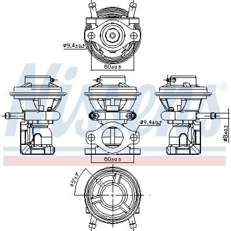 NISSENS Agr-Ventil 98226 NISSENS Agr-Ventil 98226