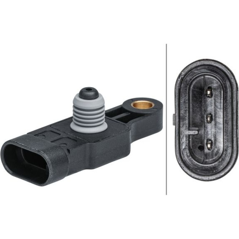 HELLA Sensor, Saugrohrdruck 6PP 009 403-251