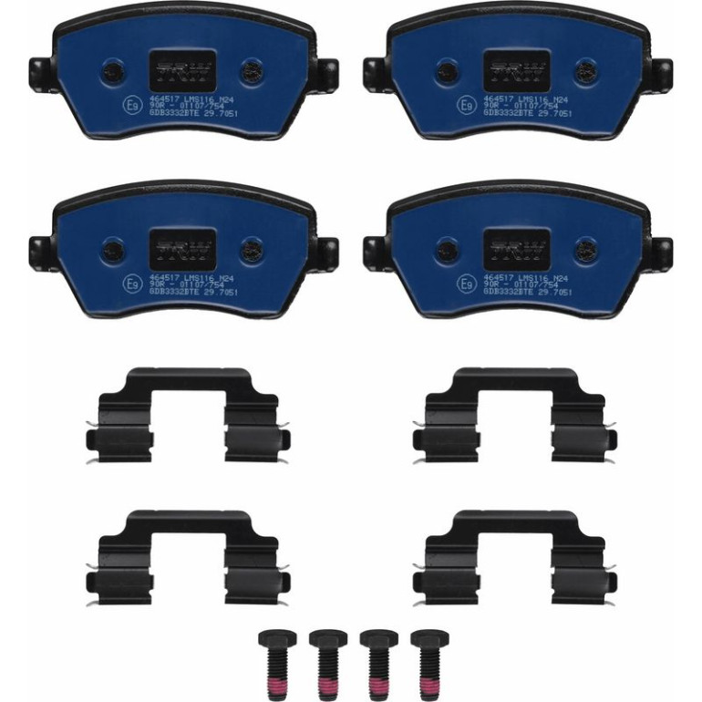 Bremsklötze VA Electric Blue GDB3332BTE Bremsklötze VA Electric Blue GDB3332BTE
