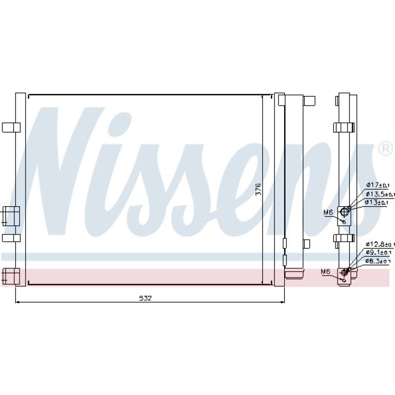 Kondensator PKW 940221 Kondensator PKW 940221