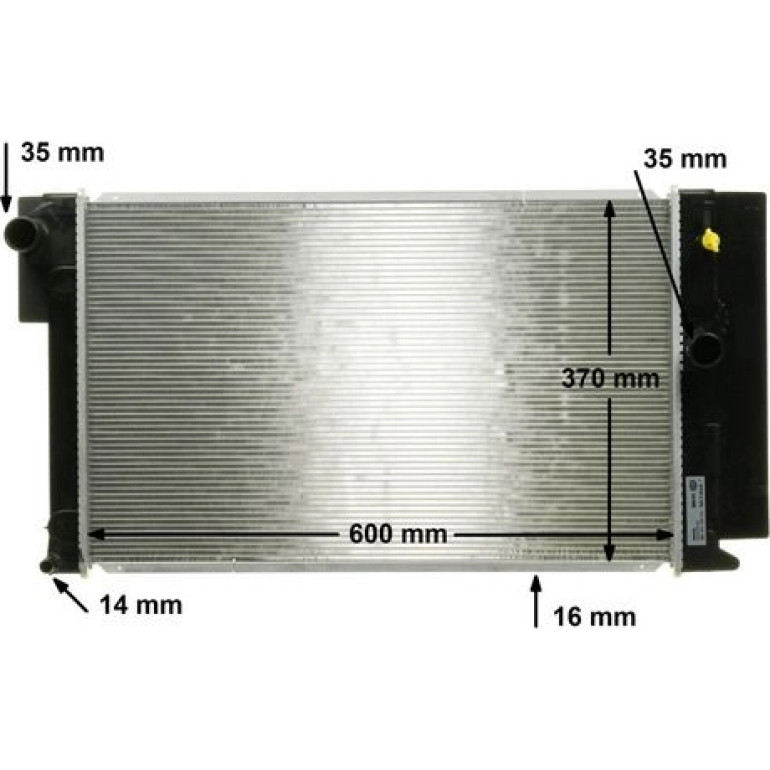 Kühler, Motorkühlung CR 1078 000S Kühler, Motorkühlung CR 1078 000S