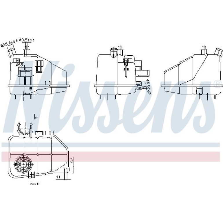 Ausgleichsbehälter 996264 Ausgleichsbehälter 996264