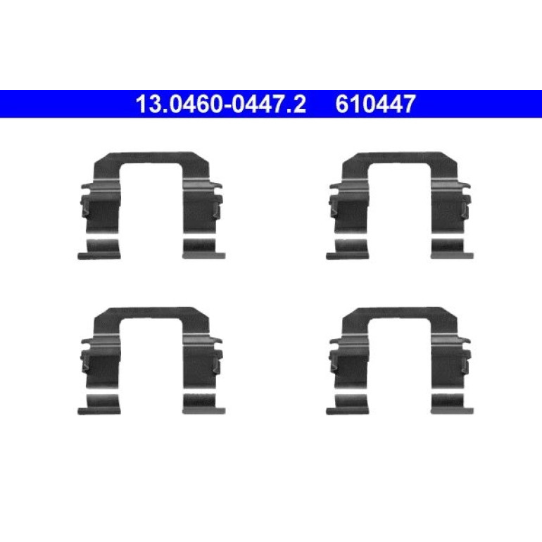 ATE Zubehör, Bremsbeläge 13.0460-0447.2 ATE Zubehör, Bremsbeläge 13.0460-0447.2