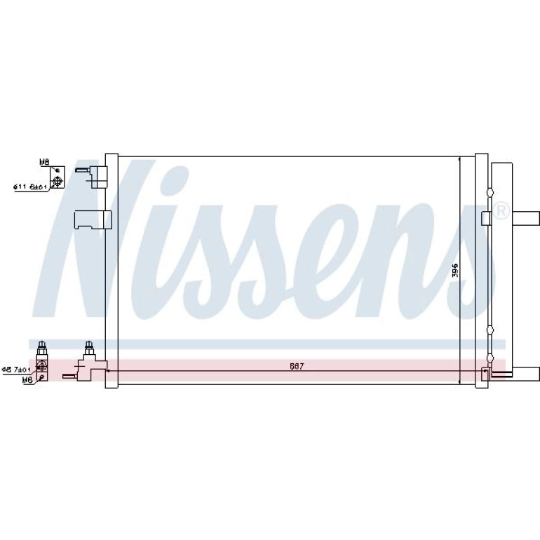 Kondensator PKW 940135 Kondensator PKW 940135