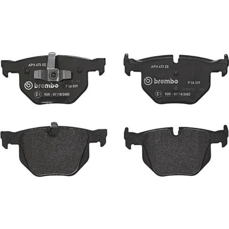 BREMBO Bremsklötze HA P 06 039 BREMBO Bremsklötze HA P 06 039