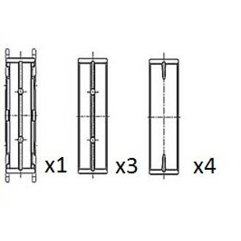 FAI AutoParts Kurbelwellenlager BM1012-STD FAI AutoParts Kurbelwellenlager BM1012-STD