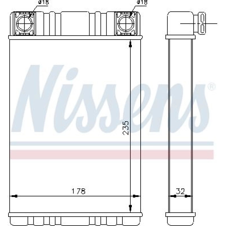 Heizkühler PKW 72028 Heizkühler PKW 72028