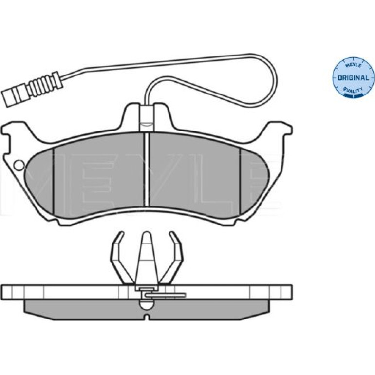 Bremsbelagsatz Db T. W163 Ml 98- Mit Sensor 025 231 9017/W Bremsbelagsatz Db T. W163 Ml 98- Mit Sensor 025 231 9017/W