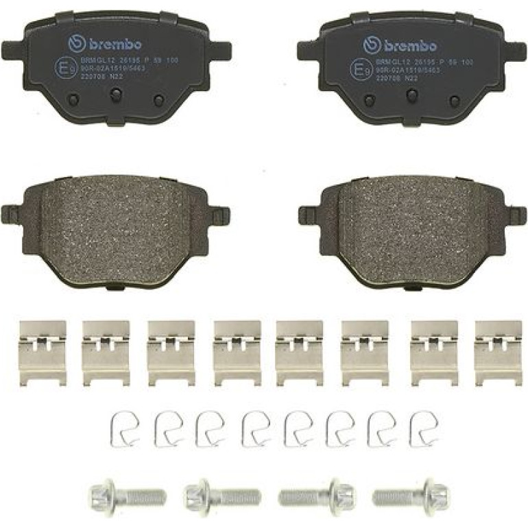 BREMBO Bremsklötze HA P 59 100 BREMBO Bremsklötze HA P 59 100